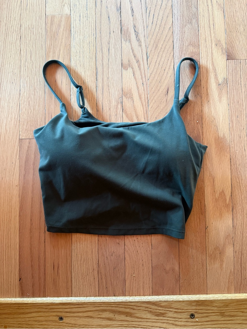 Crz Yoga butterlift scoop neck crop tank/ sports bra size medium
